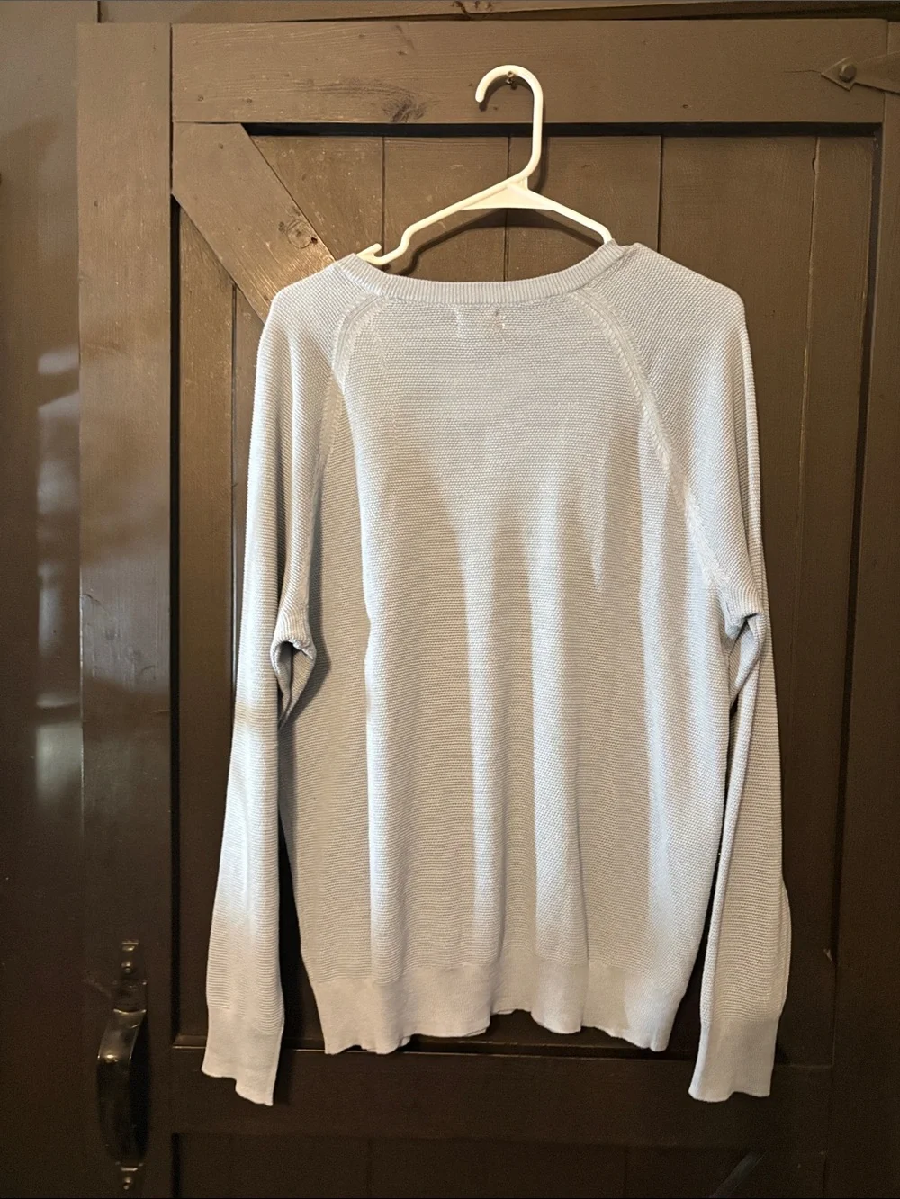 J. Crew Light Blue Crewneck Sweater - Classic Knit